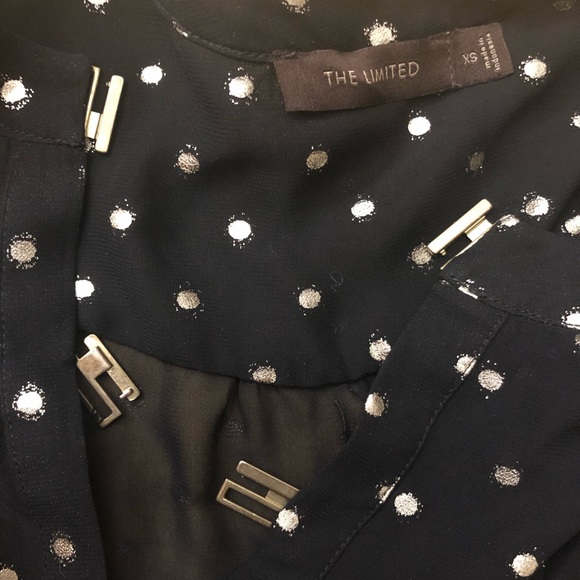 The Limited Polka Dot Blouse - Picture 9 of 9